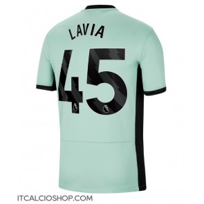 Chelsea Romeo Lavia #45 Terza Maglia 2023-24 Manica Corta